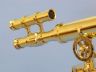 brass telescopes is fully assembled