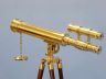brass telescopes is fully assembled