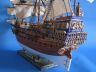historic ship models is fully assembled