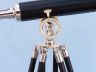 Floor Standing Chrome/Black Griffith Astro Telescope 44" is fully assembled