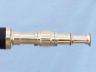 Floor Standing Brass/Leather Harbor Master Telescope 42" is fully assembled