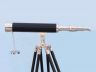 Chrome telescope is fully assembled