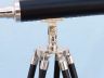 Chrome telescope is fully assembled
