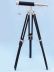 Floor Standing Chrome/Black Harbor Master Telescope 30" is fully assembled