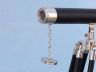 Floor Standing Chrome/Black Harbor Master Telescope 30" is fully assembled