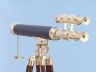 Floor Standing Brass/Leather Griffith Astro Telescope 64