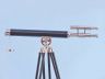 Floor Standing Chrome/Leather Griffith Astro Telescope 64