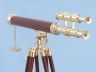 Floor Standing Brass/Wood Griffith Astro Telescope 64