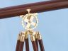 Floor Standing Brass/Wood Griffith Astro Telescope 64