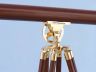 Floor Standing Brass/Wood Griffith Astro Telescope 64