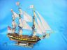 historic ship models is fully assembled