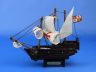 Santa Maria is fully assembled