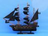pirate ship model is fully assembled