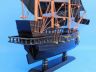 pirate ship model is fully assembled