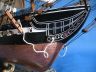 wooden model ships is fully assembled