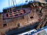wooden model ships is fully assembled