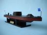 USS Monitor is fully assembled