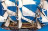 historic ship models is fully assembled