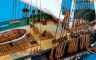 historic ship models is fully assembled