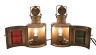 Antique Brass Port and Starboard Electric Lantern 10