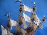 model tall ships is fully assembled