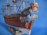 tall ship models is fully assembled