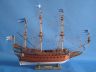 tall ship models is fully assembled