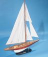 model sailboats is fully assembled