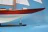 model sailboats is fully assembled
