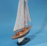 model sailboats is fully assembled