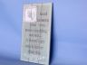 Decorative Wooden Sign is fully assembled