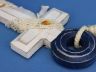 handcrafted beach decor is fully assembled