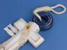 handcrafted beach decor is fully assembled