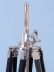 Black/Chrome Royal Marine Lamp Stand 70