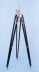 Black/Chrome Royal Marine Lamp Stand 70