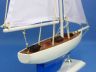 model sailboat is fully assembled