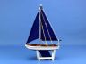 model sailboat is fully assembled