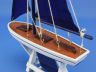 model sailboat is fully assembled