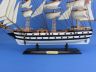 historic ship models is fully assembled