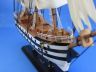historic ship models is fully assembled