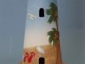 handcrafted beach decor is fully assembled