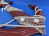 handcrafted beach decor is fully assembled