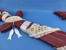 handcrafted beach decor is fully assembled