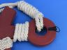 handcrafted beach decor is fully assembled