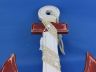 handcrafted beach decor is fully assembled