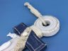 handcrafted beach decor is fully assembled