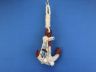 handcrafted beach decor is fully assembled