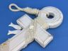 handcrafted beach decor is fully assembled