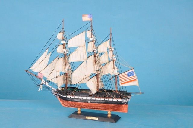 USS Constitution Limited 15 Old Ironsides War of 1812 Wooden Ship 