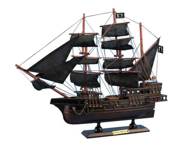 Homemade Pirate Ship Model 21